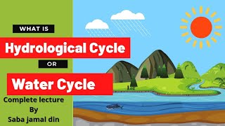 What is Water Cycle  Hydrological cycle  Important terms of water cycle [upl. by Hedley]