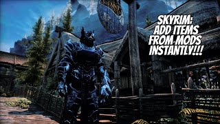 Skyrim Quality of Life Improvement Mod AddItemMenu NG [upl. by Nylaret]