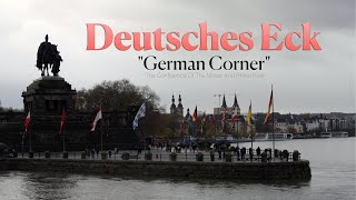 Deutsches Eck 2023  4K koblenz [upl. by Shane]