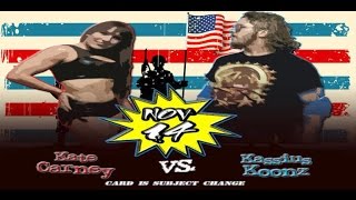 Kate Carney vs Kassius Koonz [upl. by Birgit]