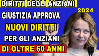 HAI PIÙ DI 60 ANNI ALLORA HAI DIRITTO A RICEVERE QUESTI 10 BENEFICI STATUTO DEGLI ANZIANI 2024 [upl. by Brigette366]