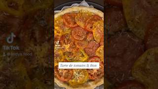 Tarte de tomates et thon tarte tomate recettefacile leidysfood shorts [upl. by Joscelin]