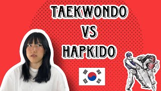 Taekwondo vs Hapkido [upl. by Ainaj]