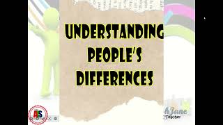 LS5 SOCIAL LIFE amp UNDERSTANDING DIFFERENCES [upl. by Enilauqcaj]