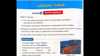 5Science Grade 5 Lesson 3 quot Earths systems quot شرح الدرس الثالث سنة خامسة الترم الثانى الجزء الاول [upl. by Palmer]