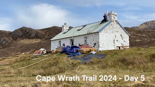 Cape Wrath Trail  April 2024  Day 5 of 13  Morvich Campsite to Bendronaig Lodge [upl. by Zima]