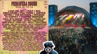 Primavera Sound Barcelona 2024 lineup REVEALED [upl. by Eidoj870]