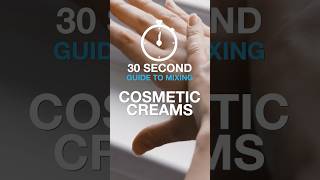 30 Second Guide to Mixing Cosmetic Creams cosmetics emulsion highshear mixingequipment shorts [upl. by Nhabois]