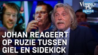 Johan reageert op ruzie tussen Giel Beelen en sidekick  VERONICA INSIDE [upl. by Glantz970]