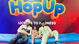 Bht mazza aya ❤️  Hoppup  Trampoline park  Harwinder kaur [upl. by Gelasius]