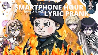 RYOMA BURNED DOWN THE HOUSE smartphone hour lyric prank bmc x drv3 [upl. by Mahla]