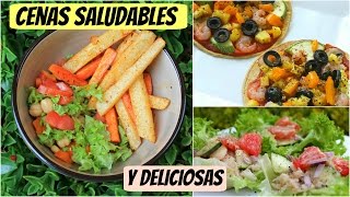 Cenas saludables originales y deliciosas opción vegana incluída [upl. by Laurel]