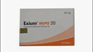 Exium Mups 20 mg Tablet Mups TabletUsage and side effect [upl. by Lizabeth]