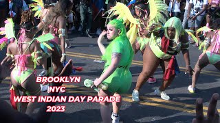 NYC West Indian Day Parade WITH THE JAMACANS Brooklyn New York 9 4  2023 [upl. by Imerej]