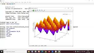 GNUPLOT TUTORIAL LEC 6 3D PLOT  HOW TO PLOT A 3DIMENSIONAL PLOT IN GNUPLOT [upl. by Rubma]