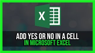 How to Create a DropDown List in Excel  How to add Yes or No in Excel [upl. by Imoyn788]