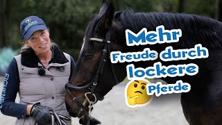 Pferde locker und ehrlich reiten  Selbstragende Stellung und Biegung  Trainings Tipps [upl. by Chapman]