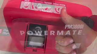 My HONEST Review on the Powermate PM3000 3000W Generator [upl. by Eecak]