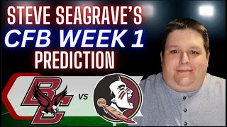 Florida State vs Boston College Prediction and Picks  College Football Picks Week 1 [upl. by Appledorf]