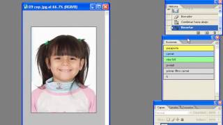 como crear acciones en photoshop tutorial [upl. by Ajar]