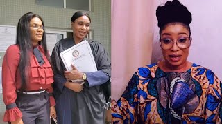 ACTRESS LIZZY ANJORIN EXPLAINED WHAT HAPPENED IN COURT TODAY WITH ACTRESS IYABO OJO [upl. by Anneiv49]