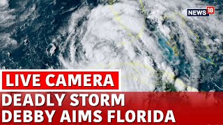 Storm In Florida News LIVE  Storm Debby Aims Florida  Florida Weather LIVE  Hurricane News  N18G [upl. by Addie]