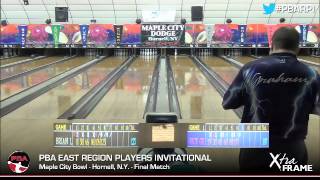 2013 PBA East Region RPI Title Match  Brian LeClair vs Rick Graham [upl. by Lusar]