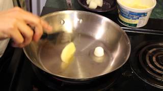 Perfect Scrambled Eggs in a stainless steel skillet [upl. by Ventre]