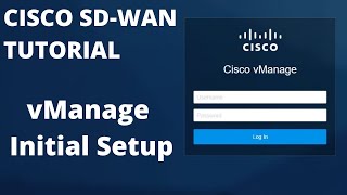 Cisco SD WAN Tutorial  vManage Setup  how to get connectivity  Cisco SD WAN Training  Part 3 [upl. by Gilmour]