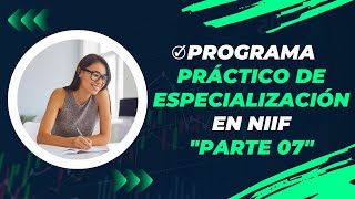 Programa Práctico de Especialización en NIIF  Parte 07 [upl. by Stulin]