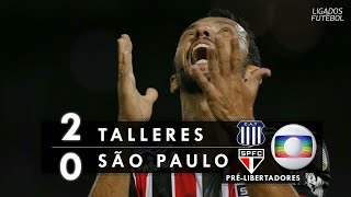 São Paulo 0 x 0 TalleresARG  Melhores MomentosGLOBO HD  VEXAME  Libertadores 2019 [upl. by Nywled]