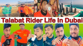 Talabat Rider Life in Dubai  Daily Routine  Talabat Food Delivery Dubai  Daily Duty Time [upl. by Greysun]