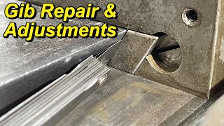 Gib Repair for American Pacemaker Lathe [upl. by Anirat577]