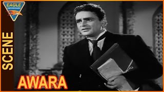 Awara Hindi Movie  Prithviraj Kapoor Best Scene  Eagle Hindi Movies [upl. by Dael52]