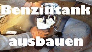 🔧🔧Benzintank und Kraftstoffpumpe ausbauen🔧🔧 [upl. by Wharton]