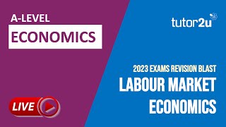 2023 ALevel Economics Exam Revision  Labour Market Economics [upl. by Grimaldi]