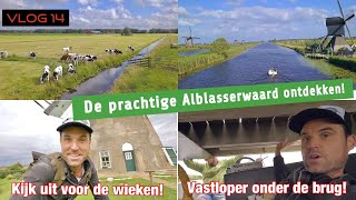 VLOG 14  OP AVONTUUR IN DE ALBLASSERWAARDSE POLDER [upl. by Madonna]