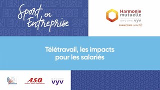 Télétravail  les impacts pour les salariés [upl. by Dreher832]