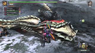 MH3U  Souls of Darkness Double Stygian Zinogres GRank Quest [upl. by Caines]