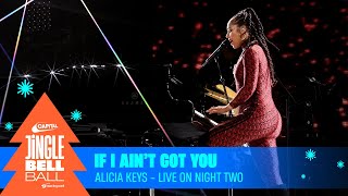 Alicia Keys  If I Aint Got You Live at Capitals Jingle Bell Ball 2023 Night Two  Capital [upl. by Anay]