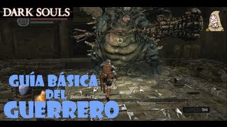 Dark Souls Guia guerrero  Creación del personaje tutorial y primeros pasos [upl. by Einehpets]