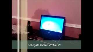 Guida come collegare qualsiasi PC ad un televisore guardatvinfo [upl. by Maisey]