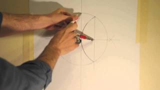 Sacred Geometry How to draw a five pointed star [upl. by Noevart]