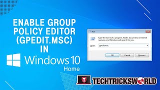 ⏩Como Instalar【gpeditmsc】✅ en Cualquier Versión de Windows 10  Windows 10 Home [upl. by Yalc587]