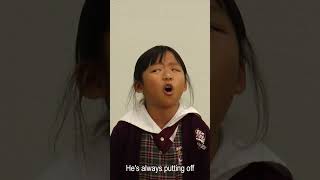 Grade 3 Speech Festival  Student Showcase challengerschool shorts [upl. by Gilboa]