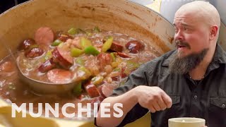 How To Make Chicken and Sausage Gumbo with Isaac Toups [upl. by Newob224]