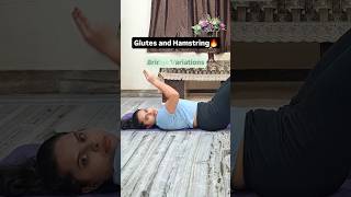 Glute Bridge Variations glutesworkout glutebridges hamstringworkout lowerbodyworkouts fitness [upl. by Enailuj]