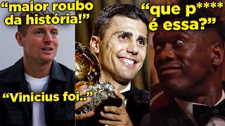 💔INACREDITÁVEL MUNDO DO FUTEBOL REAGE À BOLA DE OURO MAIS INJUSTA DA HISTÓRIA [upl. by Yznil]