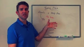 How to Develop a Trading Plan  Goals Part 1 👍 [upl. by Schalles]