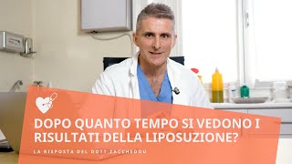 Liposuzione Dopo quanto tempo si vedono i risultati della liposuzione  Dott Renato Zaccheddu [upl. by Zetrom765]